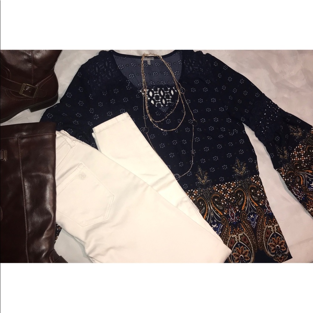 V neck blouse